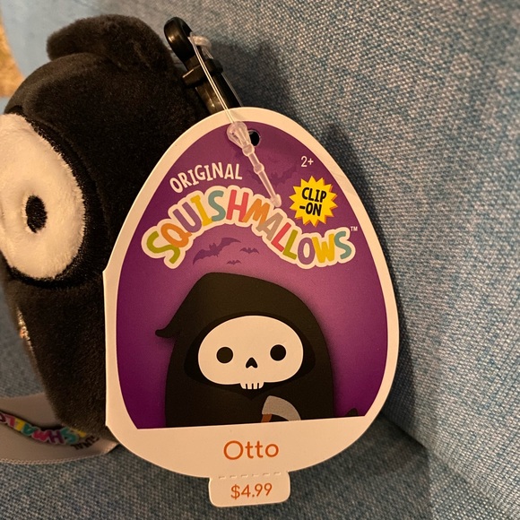 Grim Reaper Squishmallow Clip 